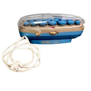 Conair Ion Shine Hot Roller Set 20 pc Flocked Model CHV26IVR No Clip Damaged Lid